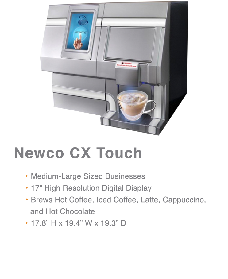 Need Some Snacks To Go With That Cup Of Coffee We Got Newco Cxtouch