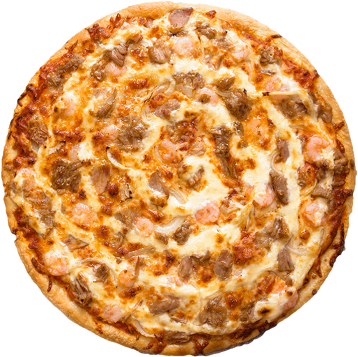 Seafood - Пицца Туна Png (566x568), Png Download