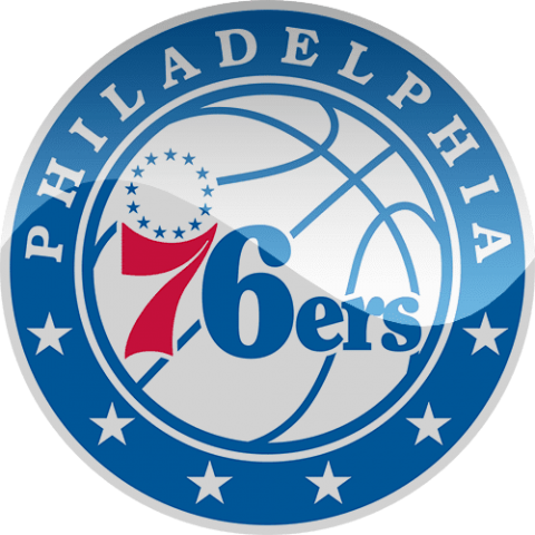 Free Png Philadelphia 76ers Football Logo Png Png Images - Philadelphia 76ers (480x480), Png Download