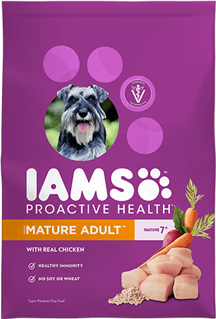 Iams Senior Dog Food (370x528), Png Download
