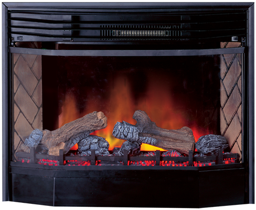 Image - Procom Heating Full Size Electric Fireplace Insert (500x500), Png Download