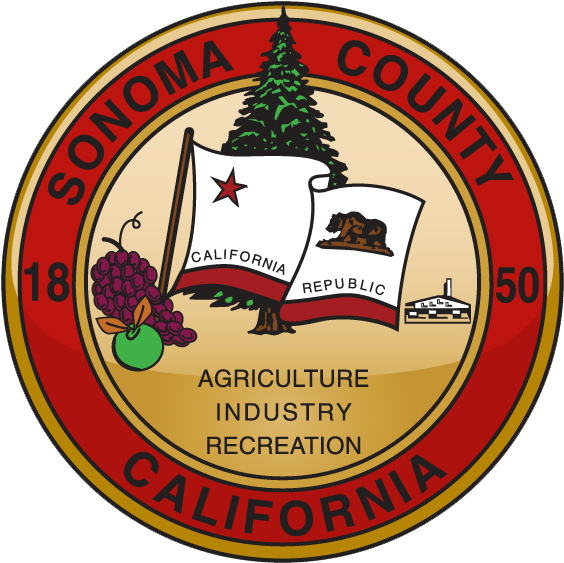 Sonoma County Seal - Sonoma County, California (600x600), Png Download
