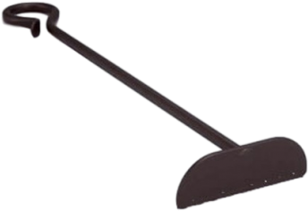 Long Handled Ash Rake - Fire (364x364), Png Download