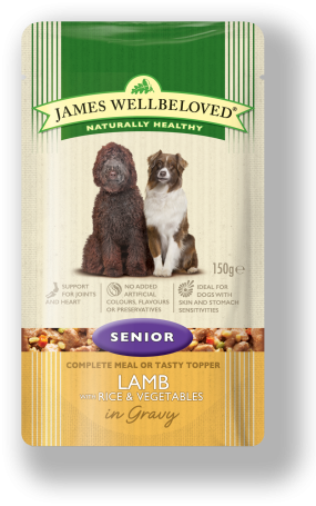 Lamb Senior With Rice And Vegetables In Gravy - James Wellbeloved Adult Turkey (285x455), Png Download