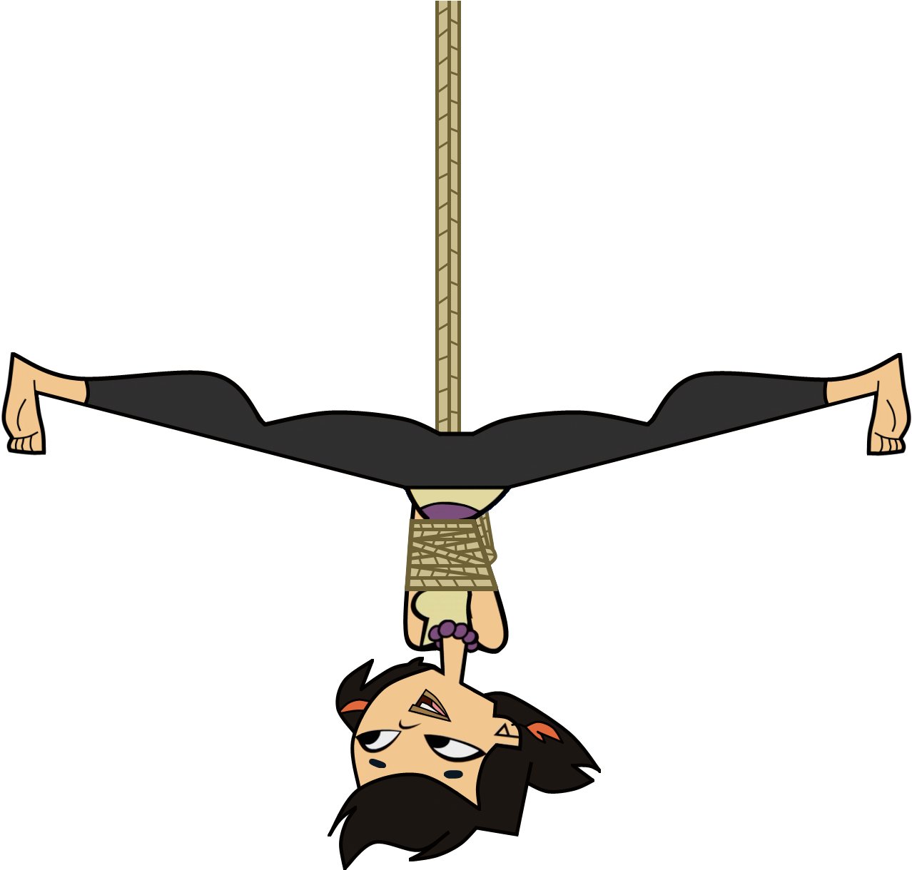 Total Drama Damsel In Distress Sky By Tdthomasfan725-d957ovz - Total Drama Feet Tickle (1316x1229), Png Download