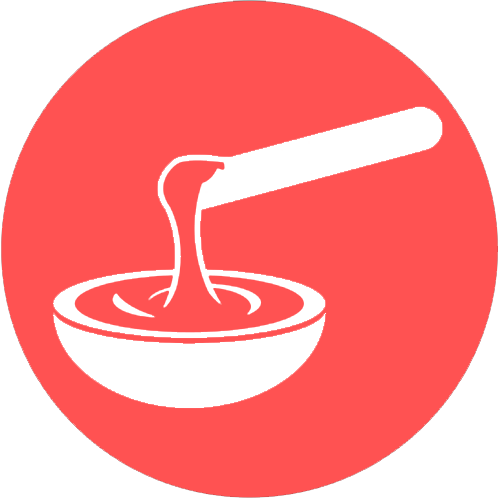 Waxing - Waxing Clipart (500x500), Png Download