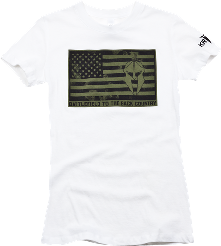 Ladies Distress Crew Shirt - Emblem (516x516), Png Download