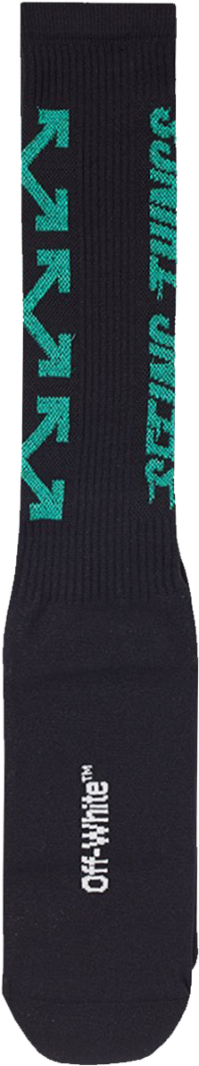 Off White - Sock (1200x1341), Png Download