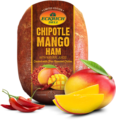 Available Near You For A Limited Time - Eckrich Chipotle Mango Ham (400x450), Png Download