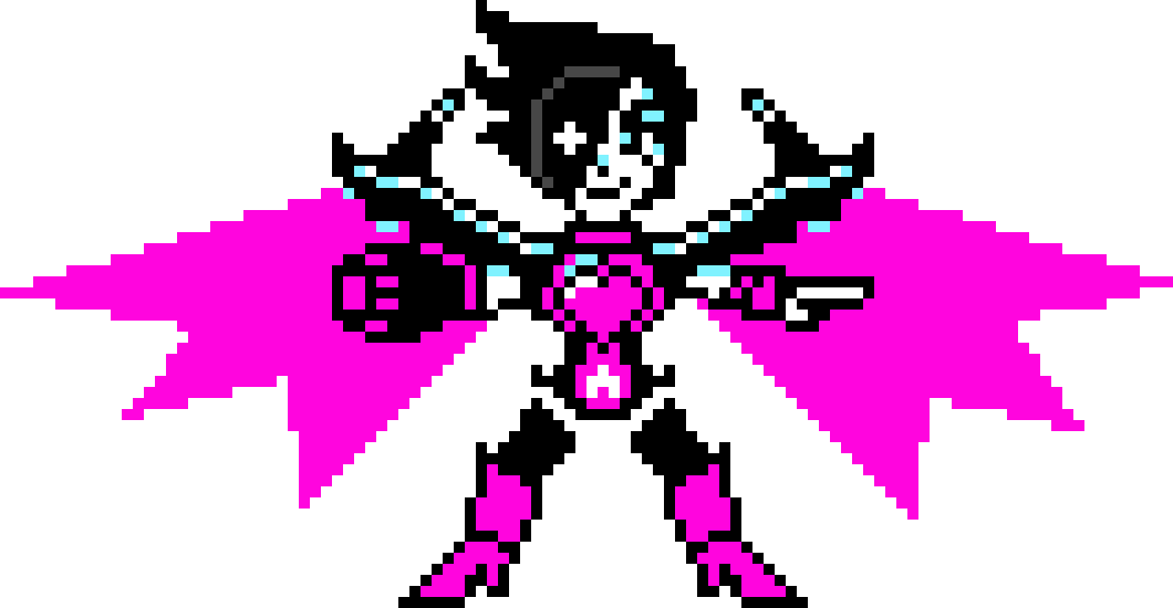 Undertale Mettaton Neo - Undertale Mettaton Neo Sprite (1060x550), Png Download