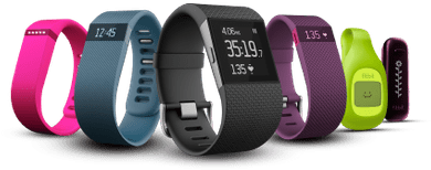 Collection Of Fitbit Devices - Fitbit: The Essential Guide To Using Fitbit (400x400), Png Download
