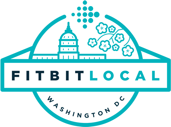Logo Fitbit Local Png (730x485), Png Download