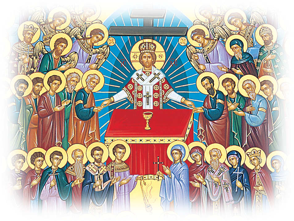 All Saints' Day And Sunday - Liturgy Of The Hours: An Eastern Breviary (962x722), Png Download
