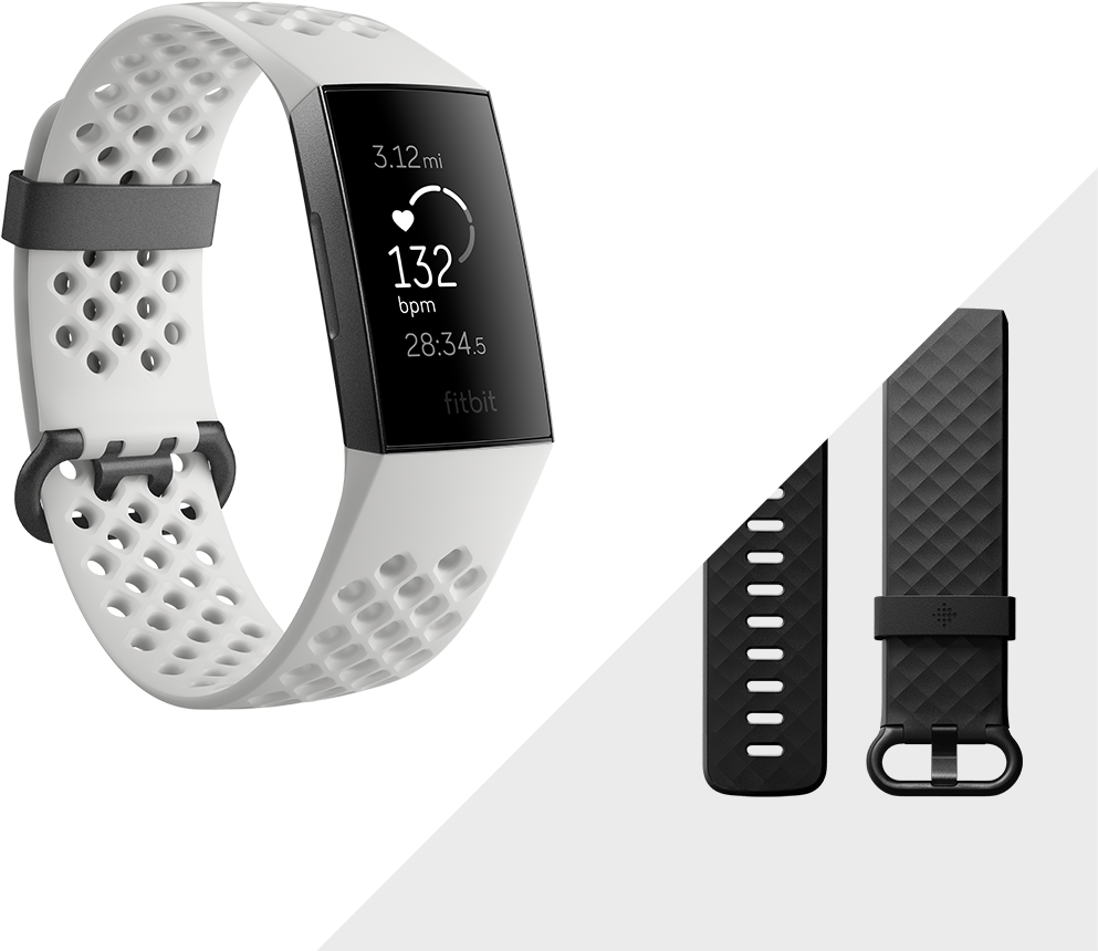 By Al-oasis Traders - New Fitbit Charge 3 (1080x920), Png Download