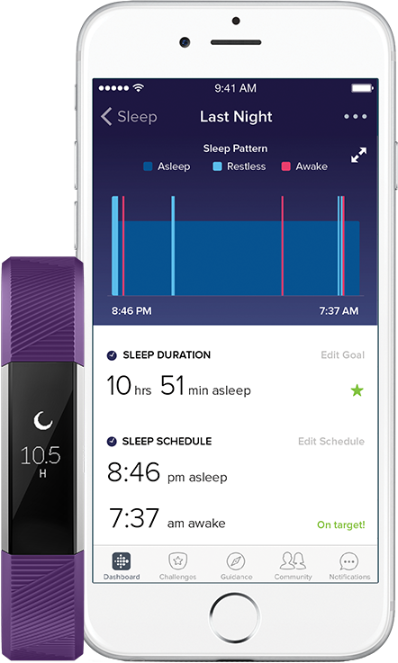 Fitbit Ace App - Fitbit Ace (442x737), Png Download