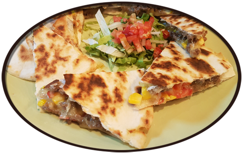 Quesadillas At The Cantina - Quesadilla (500x318), Png Download