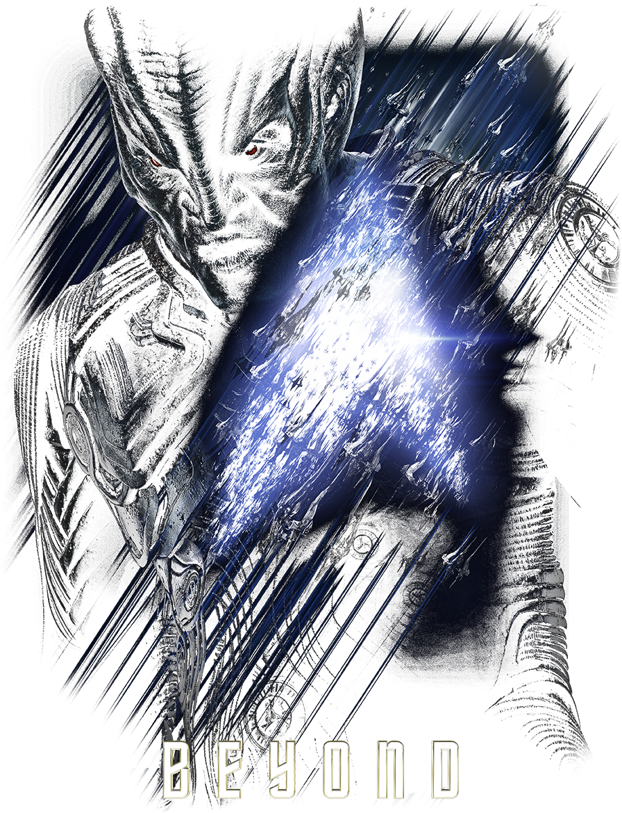 Star Trek Beyond Krall Poster Youth Hoodie - Mini Poster: Star Trek Beyond- Krall Poster, 41x30cm. (936x1224), Png Download