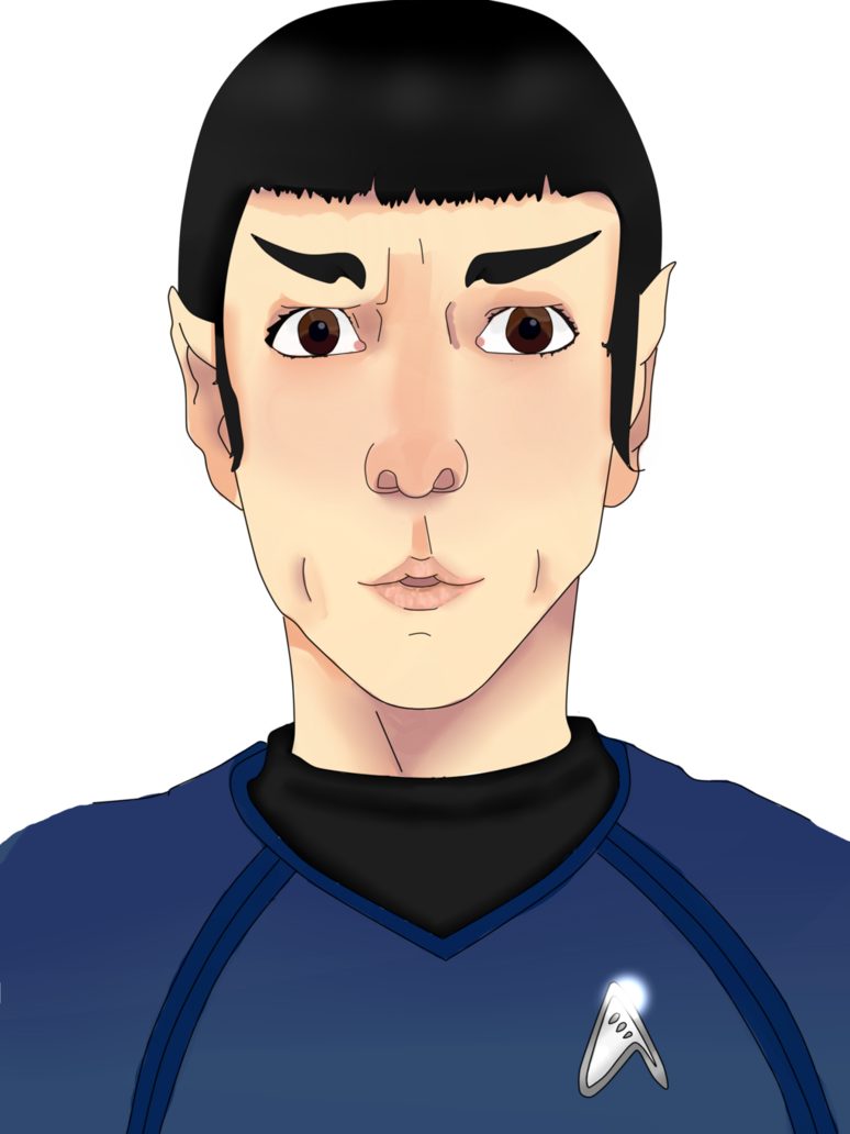 Vector Royalty Free The Vulcano By Albiita Chan On - Spock (774x1032), Png Download