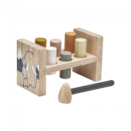 Hammer Bench Neo - Neo Wooden Activity Hammer Bench Toy (416x477), Png Download