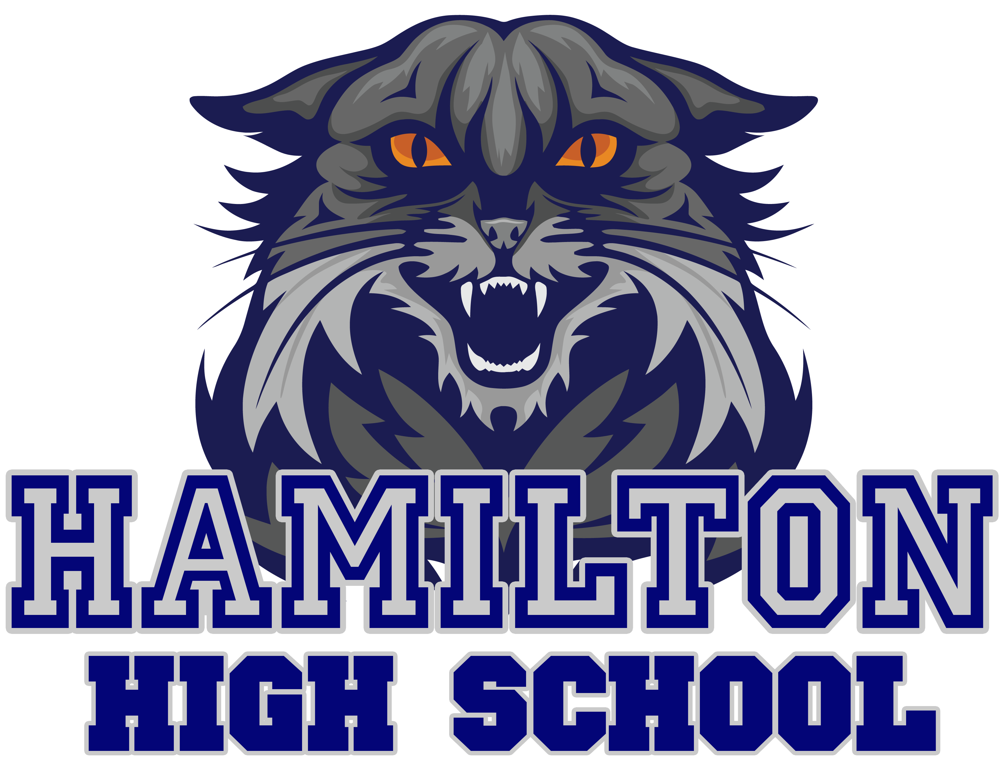 Hamilton High - Hamilton High School Memphis Tn (3401x2584), Png Download