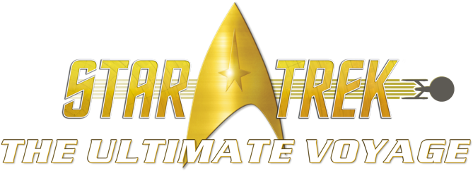 Star Trek Ultimate Voyage - Star Trek 50 Logo (693x249), Png Download