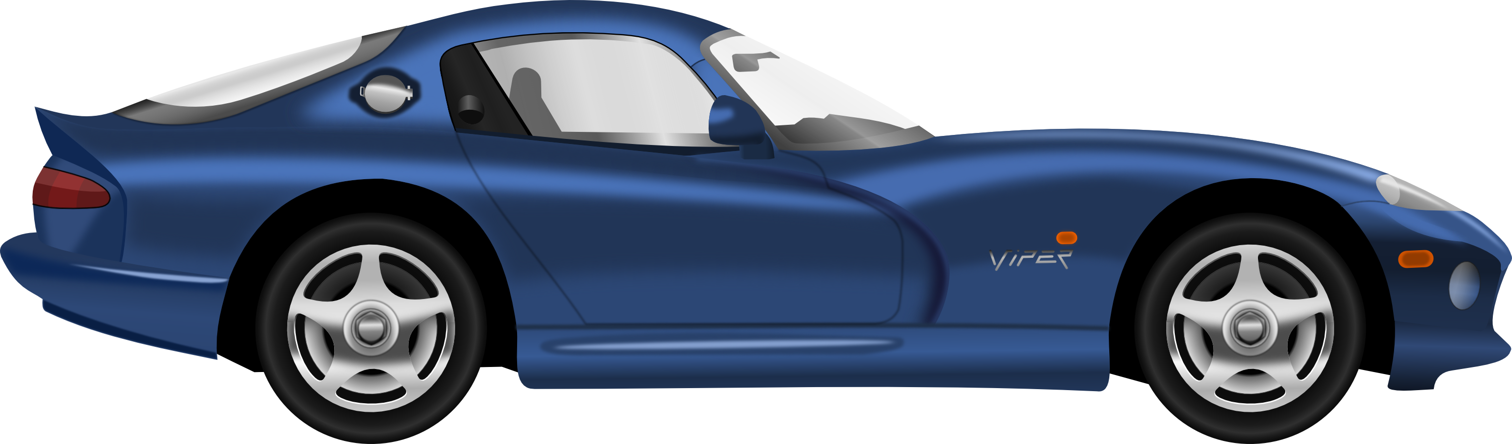 File - Dodge - Dodge Viper Gts Png (3000x882), Png Download