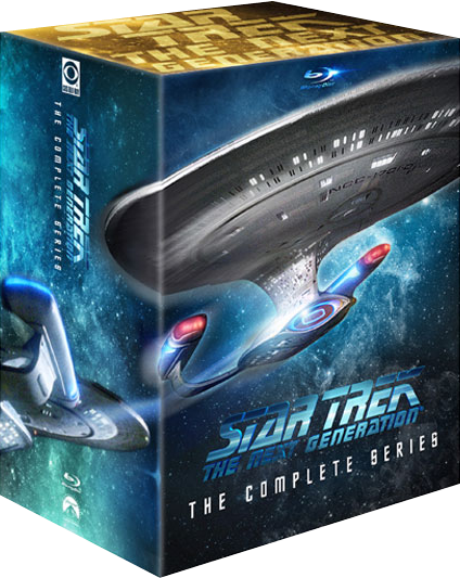 Finally, The One Thing Many Fans In North American - Star Trek The Next Generation Complete Box (424x533), Png Download