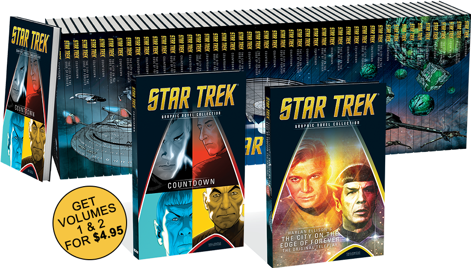 Star Trek Graphic Novel Collection - Star Trek (1000x1010), Png Download