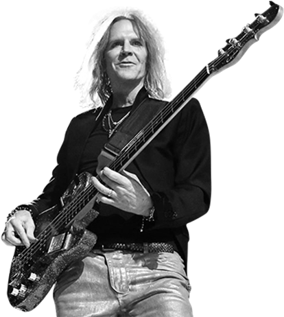 Sweet Emotion Chorus - Tom Hamilton Black And White (742x464), Png Download