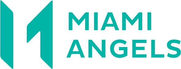 Miami Angels Logo Teal - Graphic Design (1000x550), Png Download