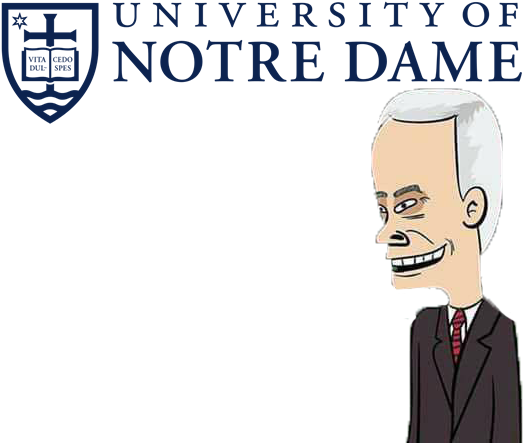 Pence - University Of Notre Dame Logo Png (540x540), Png Download