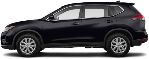 Magnetic Black - Nissan Rogue (500x256), Png Download