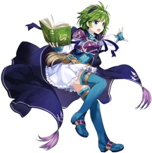 Nino Pale Flower Btlface - Fire Emblem Heroes Nino (340x388), Png Download