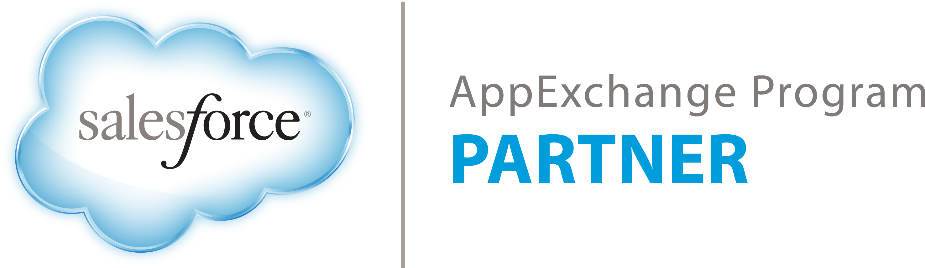 One Is A 100% Native Salesforce App - Salesforce Appexchange Program Partner (3111x1209), Png Download