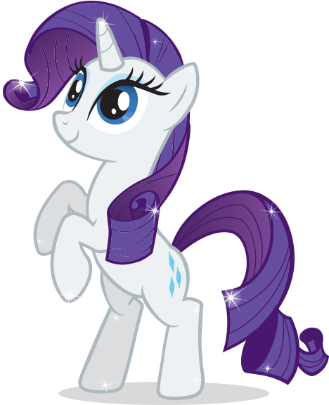 My Little Pony Rarity Png File - My Little Ponies Rarity (470x585), Png Download