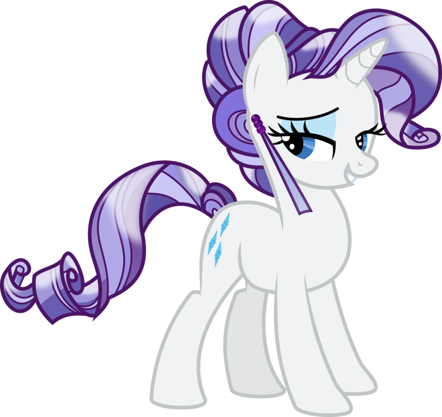 My Little Pony Rarity Transparent Png - Imagenes De Mlp Rarity (900x850), Png Download