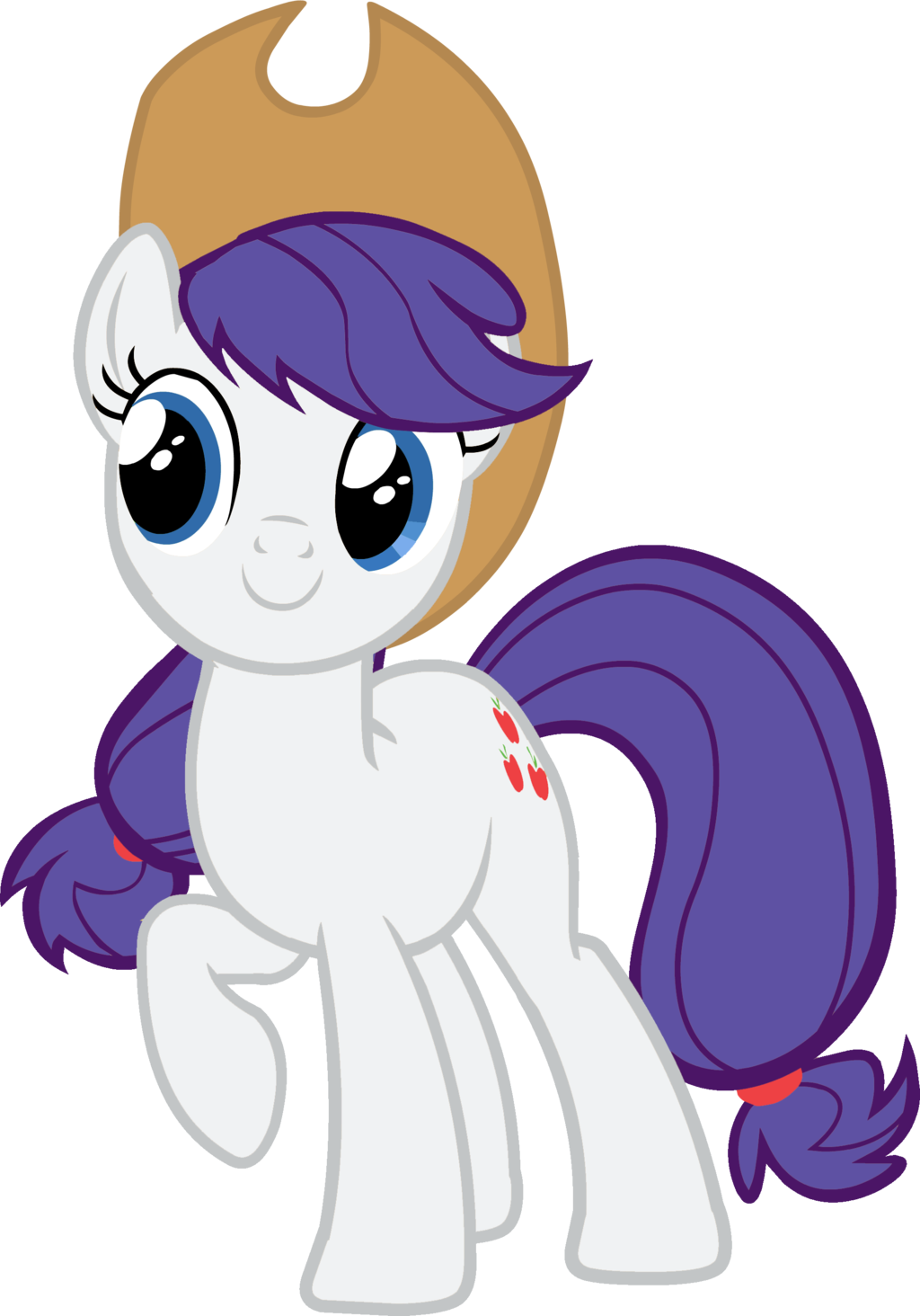 Rarity Applejack By Blah23z On Deviantart - Applejack Rarity Vector (1024x1464), Png Download