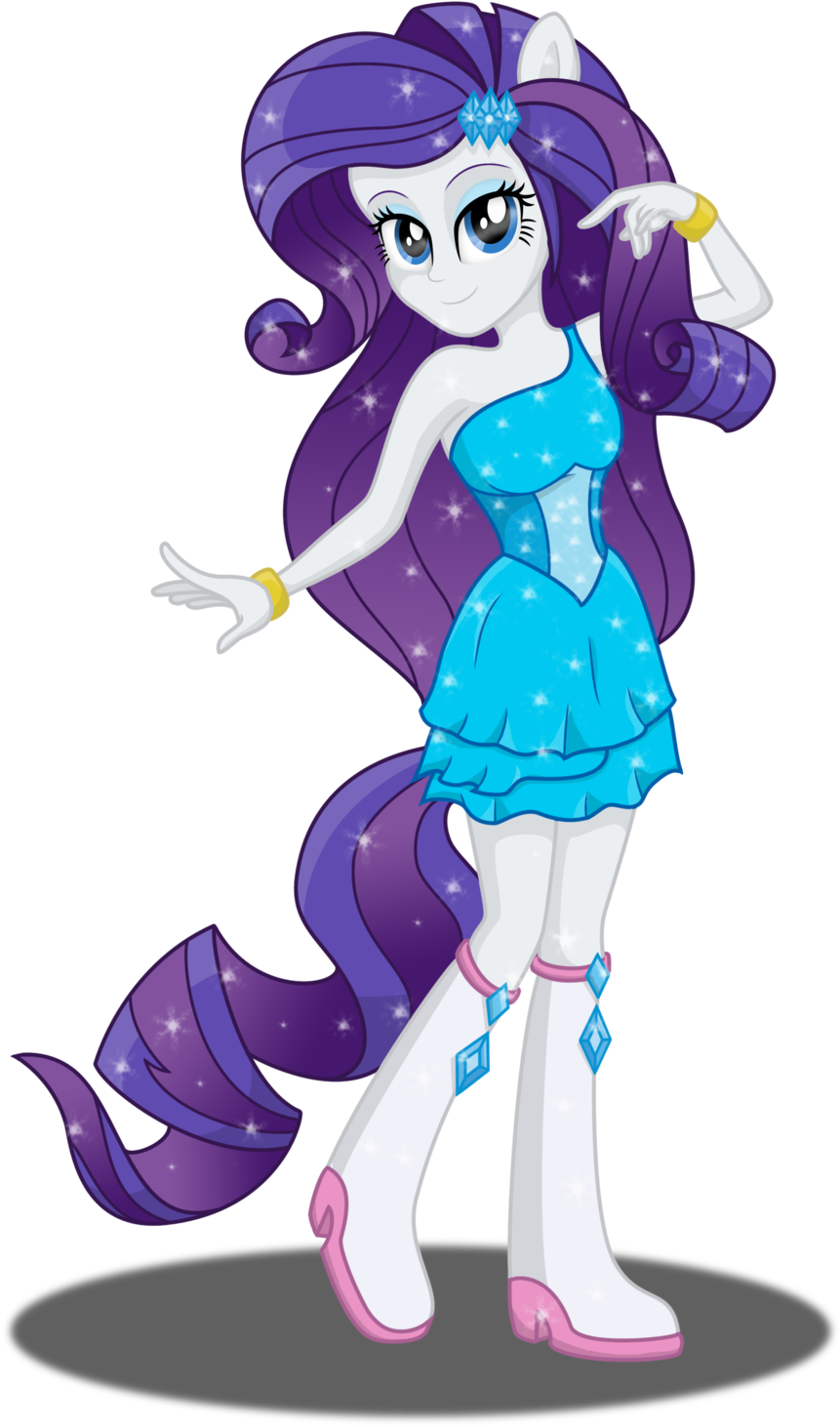 Rarity Redraw Looking Beautiful - Costume (1024x1536), Png Download