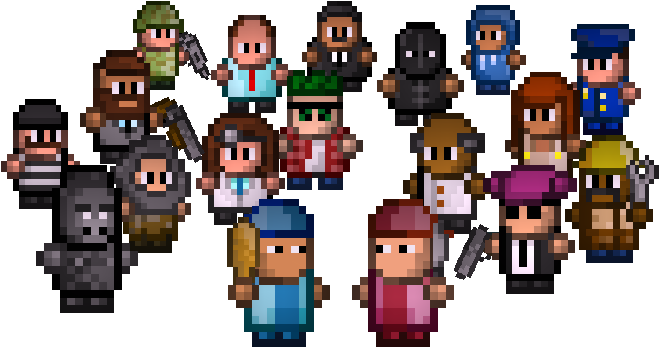 Streetsofrogue Title - Streets Of Rogue Png (792x454), Png Download