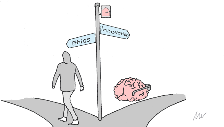 Ethical Dilemmas In The Age Of Ai - Artificial Intelligence Ethics (800x439), Png Download