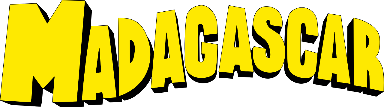 Download Madagascar Logo Clipart Dreamworks Animation - Madagascar Logo (900x252), Png Download