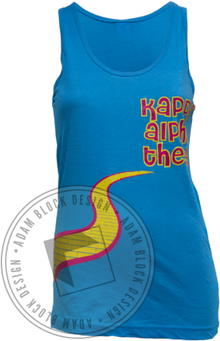 Kappa Alpha Theta No Place Like Home Tank Front 388×489 - Active Tank (388x489), Png Download