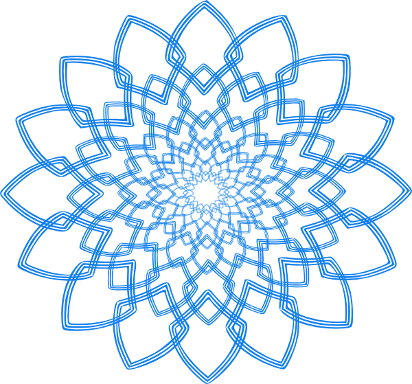 Throat Chakra Vibes Clip Art - Black And White Overlays Png (600x559), Png Download