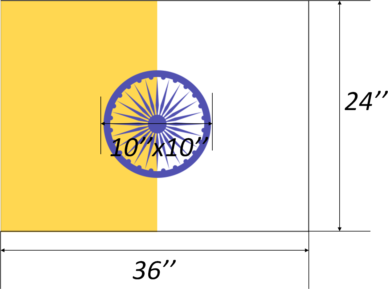 Ashoka Chakra Pin Symetrics - Aam Aadmi Party (1515x953), Png Download