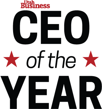 Utah Business Ceo Of The Year Logo - Ceo Of The Year Logo (350x371), Png Download