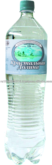Natural Ecologically Pure Drinking Mineral Water Sparkling - Mineral Water (242x574), Png Download