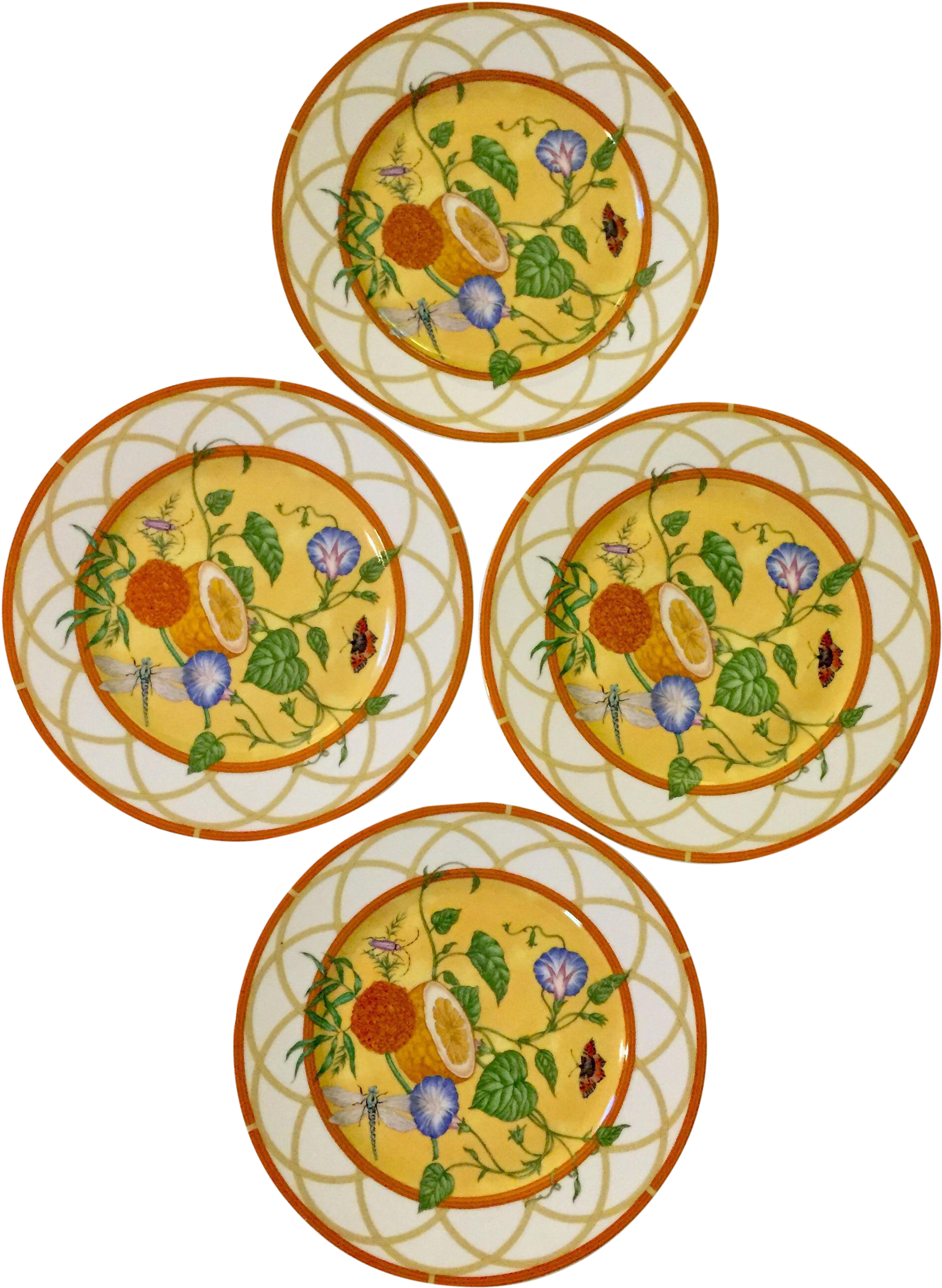 Medium Size Of Tableware Hermes China Set Hermes Porcelain - Hermes Siesta Dessert Plate (615x841), Png Download