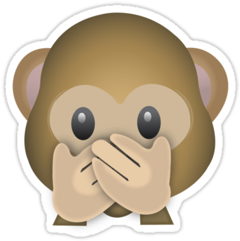 Sticker,375x360 - U3 - Gandhi Ji Ke 3 Bander (375x360), Png Download