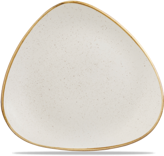 75" Triangle Plate Barley White - Churchill Swhstr121 (354x354), Png Download