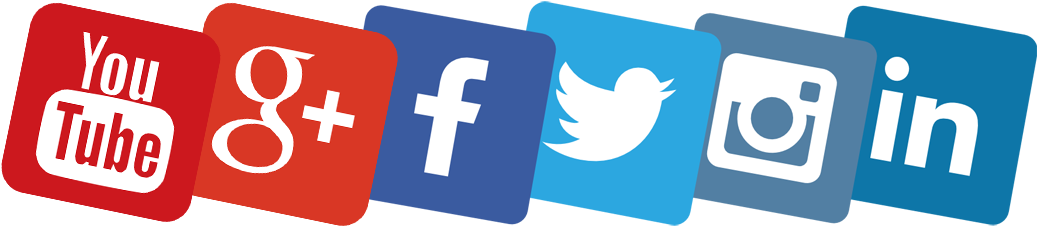 Social Icons - Instagram Camera (1085x225), Png Download